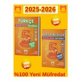 %100 Yeni Maarif Müfredat 5.Sınıf Türkçe-Sosyal 2 Kitap Soru Bankası Seti+Android Kalem