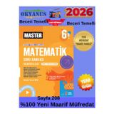 %100 Yeni Müfredat 2026 6.Sınıf Matematik Video Çözümlü Soru Bankası Seti+Dokunmatik Kalem