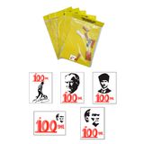100. Yıl Atatürk Kum Boyama Kartı Seti-Red Castle KB-RC-057