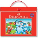 1000 Çeşit Hediye Dünyası Faber Castell Plastik Çantalı 24 Lü Pastel Boya
