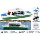 1000 Çeşit Hediye Dünyası Oyuncak Araba Taşıyan Feribot Gemi Büyük Boy Plastik Ferry Boat 3+ Yaş