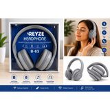 1000 Çeşit Hediye Dünyası Reyze B-63 Bluetooth Kablosuz Kulaklık Tf Kart Destekli Katlanabilir Gri - Beyaz - Gri