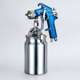 1000 ml 2.0 mm Alttan Depolu Boya Tabancası Hava Basınçlı Sprey Tabanca Metal Kupa Hazneli Boya Alet - 2 mm