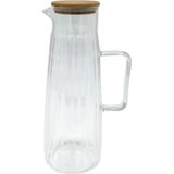 1000 ml Metal Kapaklı Cam Yağlık Sürahi BOR002