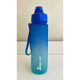1000 Ml Tritan Motivasyonlu Su Matarası Süzgeçli (parlament Mavi-turkuaz Yeşil)