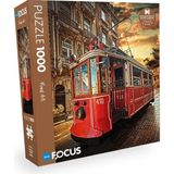 1000 Parça Puzzle - Istiklal Street (Istiklal Caddesi) - 01-Mavi