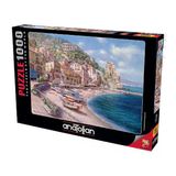 1000 Parça Puzzle: İtalya Sahili