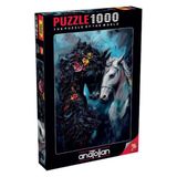 1000 Parça Puzzle: Siyah Beyaz