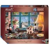 1000 Parça Yetişkin Puzzle Masası
