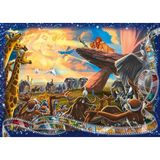 1000 Parçalı Puzzle Wd Aslan Kral