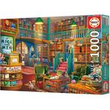 1000 Parçalık Harika Kitapçı Puzzle - 19925 - Wonderful Bookshop