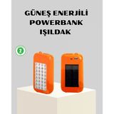 10000 Mah Güneş Enerjili Powerbank Ve Led Kamp Lambası Mir76331565