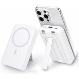 10000Mah Manyetik Kablosuz Powerbank Dahili Type-C Lightning Kablolu Hızlı Şarj Cihazı