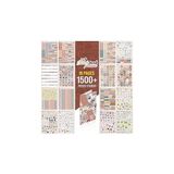 1000Nar Colortouch Planner Sticker Set 1500+ Adet Renkli Çıkartma Takvim, Ajanda, Günlük, Planlayıcı, Not