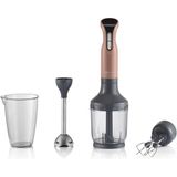 1000W Ergonomik Çubuk Blender Seti, Akşam Güneşi Renkli, Kolay Kullanım