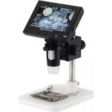 1000X 2.0mp USB Dijital Elektronik Mikroskop 8 LCD Ekran VGA Büyüteç DM4S - Çok Renkli - Düz - Standart