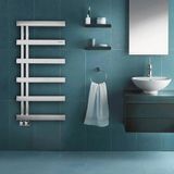 1000X500 Terra Parlak Paslanmaz Çelik Havlupan - Parlak Krom - 1000x500mm