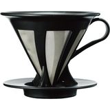 1001 02 Kendinden Filtreli Dripper (Siyah)