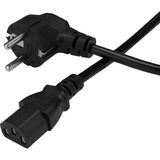 1001 1.5 Metre Pc Power Güç Kablosu 3X0.50MM IEC-60320 C13 (Dişi) - Schuko/tip F (Erkek) Fiş - özellık