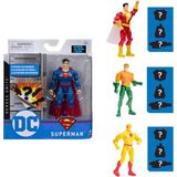 1001 10 cm Superman 3 Gizem Aksesuarlı Aksiyon Figürü, Macera (Asorti) - Ahşap