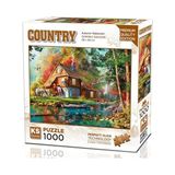 1001 1000 Parça Sonbaharda Su Değirmeni Puzzle - Dominic Davison - 20816