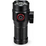 1001 10000 Lümen Mıknatıslı Mini El Feneri 15W Güçlü LED Şarjlı Yedek Pilli Taşıma Çantalı T