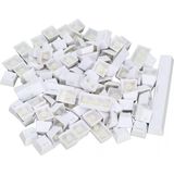 1001 108 Tuş Universal Renkli Mekanik Klavye Tuş Takımı Kapağı Keycap Beyaz Ingilizce Dizilimli