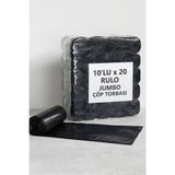 1001 10'lu x 20 Paket Jumbo Çöp Poşeti 75X90 Endüstriyel Battal Çöp Torbası - secenek