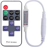 1001 12 Amper Kumandalı Şerit LED Dimmer Kontrol Cihazı Kumanda - Parlaklık Seviyesi Ayarı Yapılabi