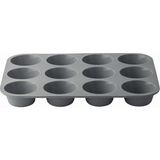 1001 12’li Silikon Muffin Kalıbı, Esnek Yapışmaz Cupcake Kek Kalıbı, Kolay Çıkarma ve Temizlik,