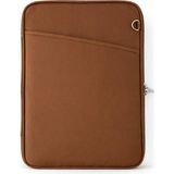 1001 13" - 14'' - 15'' Inç Uyumlu Kahverengi Notebook Laptop Çantası Omuz Askılı Su Geçirmez Kuma� - EBAT