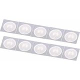 1001 13.56 Mhz Nfc Etiket - ISO14443A, Ntag 213, 25 mm - 10 Adet - ölçü - tip