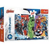1001 17357 Yenilmez Yenilmezler, Marvel Yenilmezler 4 Yaş ve Üzeri Çocuklar Için 60 Parça Yapboz