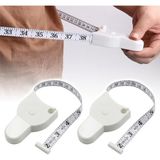 1001 2 Adet Pratik Vücut Ölçüm Bandı, Çevresel Ölçüm, Fitness Ölçüm Mezurası, Kol, Bacak, Bi