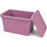 1001 20 Litre Kapaklı Plastik Depolama Kutusu Organizer Kutu Çok Amaçlı Düzenleyici Saklama Kutusu E - 1 Parça