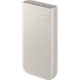1001 20000 Mah 45 Watt Powerbank, Hızlı Şarj, Pd 2.0, 3 Çıkışlı, Kablo Dahil, Bej, 2024 Model