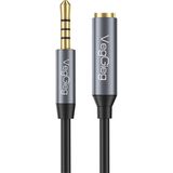 1001 3.5mm Trss Aux Kulaklık Mikrofon Ses Uzatma Kablosu 2 Metre
