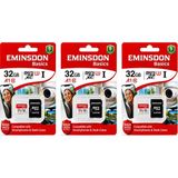 1001 32GB 3 Adet Hafıza Kartı Mini Kamera Ev Araç Güvelik Kamerası Uyumlu Telefon Micro Sd CLASS10 - secenek