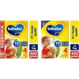 1001 4 Çocuk Devam Sütü, 800GR, 1 Yaş+ ve 4 Çocuk Devam Sütü 400 G 1 Yaş+