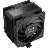 1001 4 Dual Fan Black Edition Cpu Hava Soğutucu, Intel LGA1700, LGA1151, Amd Am5, Am4 Desteği, 120MM, T