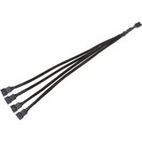 1001 4 Pin Fan Çoklayıcı Y Pwm Çoklayıcı Splitter Kablosu 4 Port - SECENEK