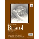 1001 (475-14 STR-475-14 Bristol Tabak Pedi, 15 Yaprak, 35,6 x 43,2 Cm, Beyaz, 14"X17" - ölçü - tip