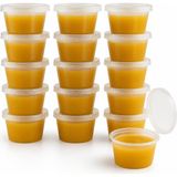 1001 50 Adet 120 ml Saklama Kabı – 4 Oz Kemik Suyu, Ilik Suyu, Anne Sütü, Sos ve Püre Saklama Kab�