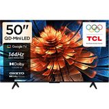 1001 50 Inç Akıllı Tv 50Q6C 4K Qd-Mini LED Renkli Quantum Crystal HDR10+ Oyun Google Tv, 144Hz Doğal Yenileme Hızı, Onkyo 2.1 Hi-Fi Ses Sistemi, Dolby Atmos, Yapay Zekâ Modu,game Master