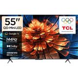 1001 55 Inç Akıllı Tv 55Q6C 4K Qd-Mini LED Renkli Quantum Crystal HDR10+ Oyun Google Tv, 144Hz Doğal Yenileme Hızı, Onkyo 2.1 Hi-Fi Ses Sistemi, Dolby Atmos, Yapay Zekâ Modu, Game Master