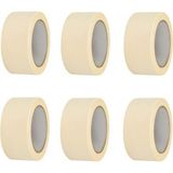 1001 6 Adet Maskeleme Bandı Boya Bandı 48MM x 25M Kağıt Bant