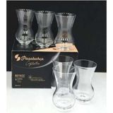 1001 64061 Nude Beykoz Çay Bardağı 6 Adet - 135 cc Crystallin Orjin. Kutulu Kristal Çay Bardağı Nrn