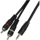 1001 9447S 3.5mm Stereo To 2rca Aux Ses Kulaklık Çevirici Kablosu (1.8 Metre) 2 x Rca (Analog Ses) - 3. - özellık