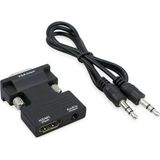 1001 9944 Ses Destekli HDMI To VGA Monitör Çevirici Adaptör Uyumlu HDMI Bağlantı Tipi - secenek