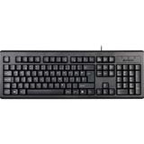 1001 A4 Tech KM-720 (F)Türkçe Fn-Multimedya Klavye, Suya Dayanıklı, 2.3 Cm, Hafif Tasarım, Ayarlanab